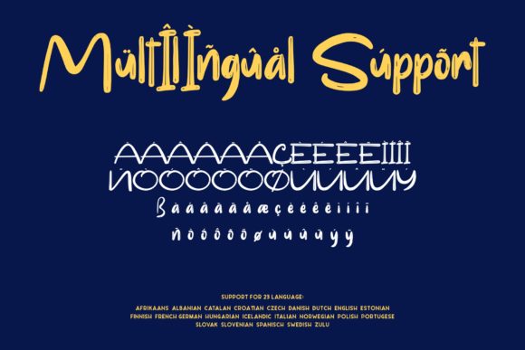 Realova Font PNG with transparent background - Preview 4