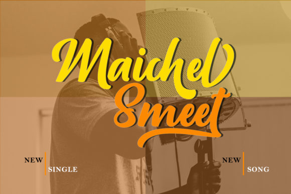 Richardine Script Font PNG with transparent background - Preview 3
