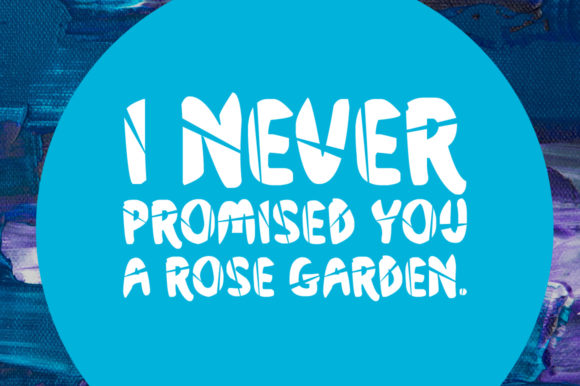 Rockrose Stave Font PNG with transparent background - Preview 2