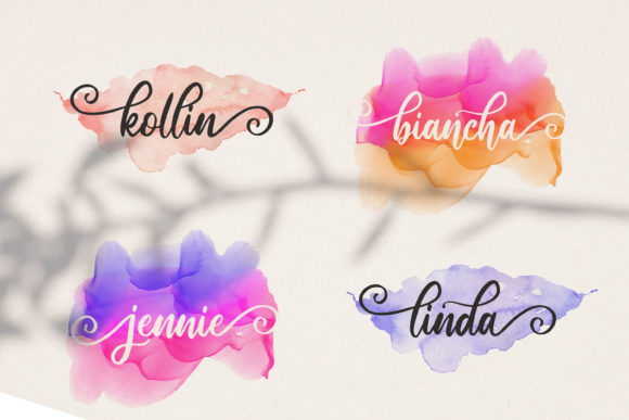 Routher Script Font font preview - 6