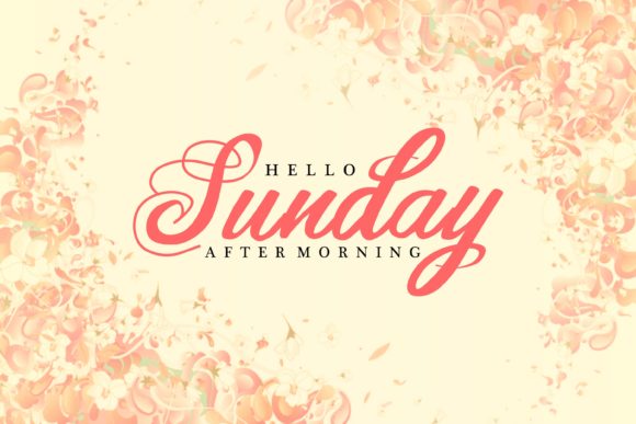 Samanda Font PNG with transparent background - Preview 4