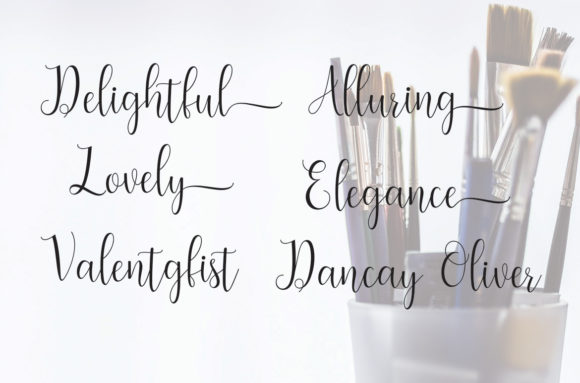 Seabright Script Font PNG with transparent background - Preview 4