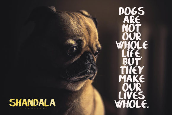 Shandala Font PNG with transparent background - Preview 2