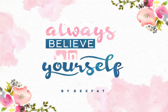Shella Script Font PNG with transparent background - Preview 4