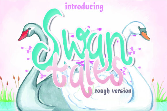 Swan Tales Script & Handwritten Font By Sharon ( DmStudio )