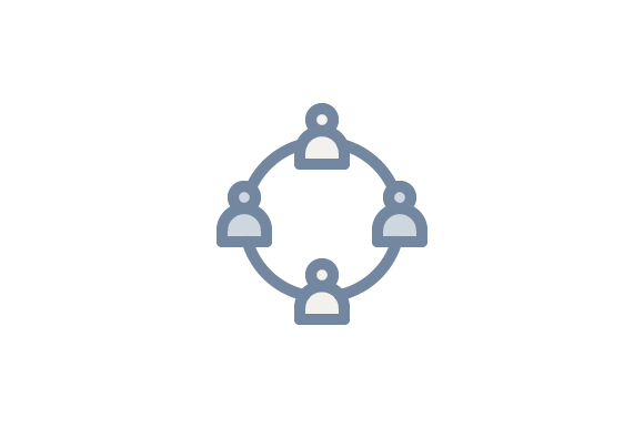 Teamwork Filled Outline Icon Graphic by Muhazdinata · Creative Fabrica