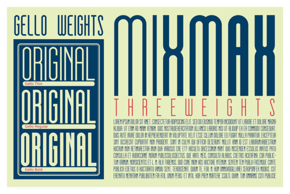 Gello Font - Preview 1