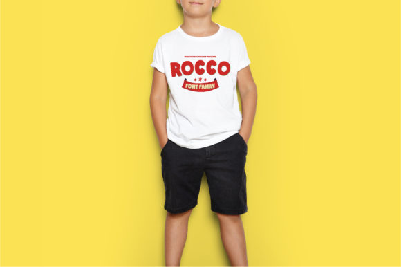 Rocco Family Font PNG with transparent background - Preview 5