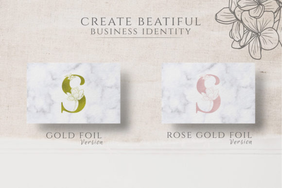 Adenium Flower Font PNG with transparent background - Preview 3