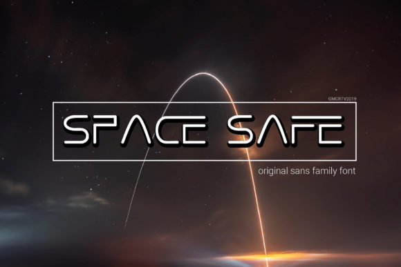Aero Space Font - Preview 3