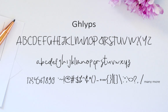 Amanda Script Font - Preview 3