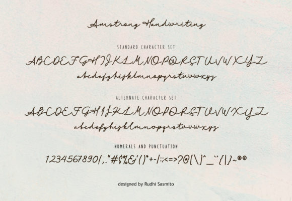 Amstrong Duo Font - Preview 1