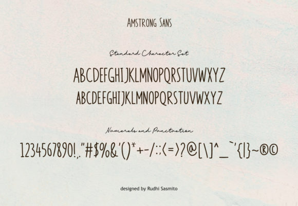 Amstrong Duo Font - Preview 2