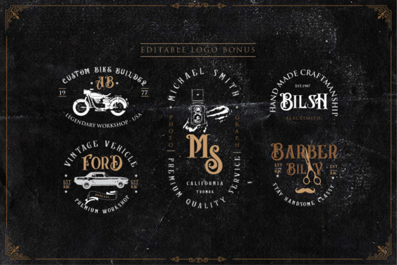 Angel Blish Family Font - Preview 2