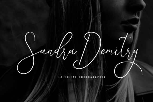 Angela Aiglory Font - Preview 4