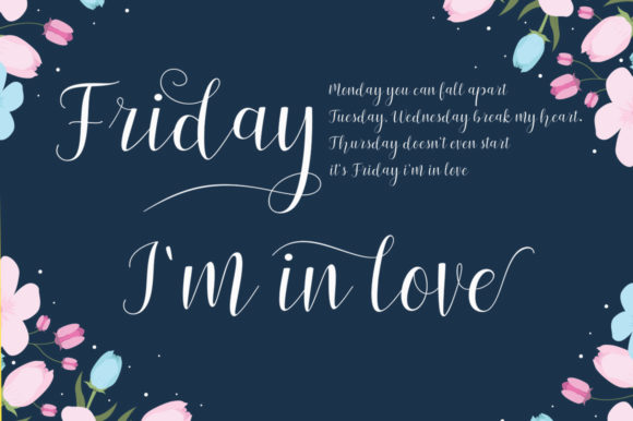 Anggrek Font - Preview 1