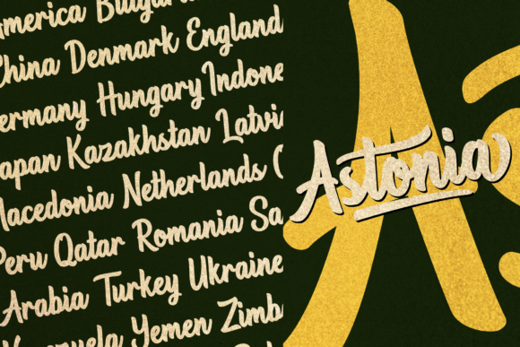 Astonia Font - Preview 6