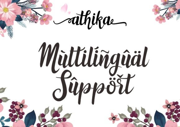 Athika Font - Preview 3