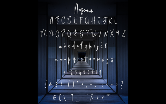 Ausonia Font - Preview 3