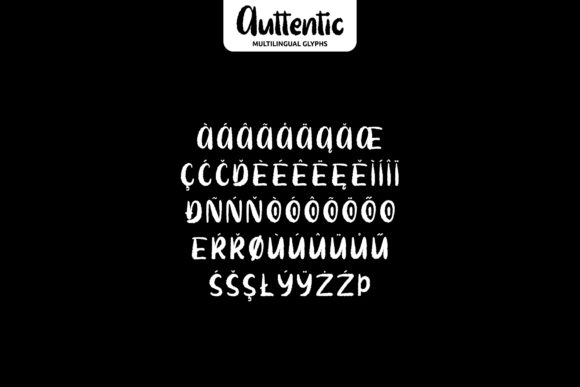 Auttentic Font - Preview 3