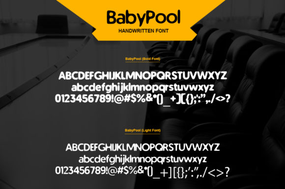 Baby Pool Font - Preview 3