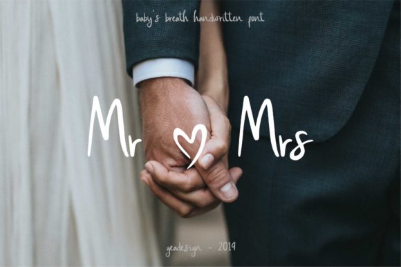 Baby's Breath Font - Preview 3