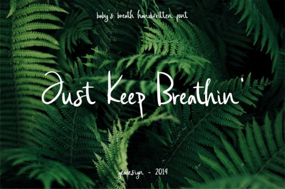Baby's Breath Font - Preview 4