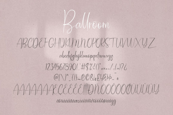 Ballroom Font - Preview 6