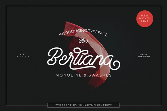 Berliana Script Font - Preview 1