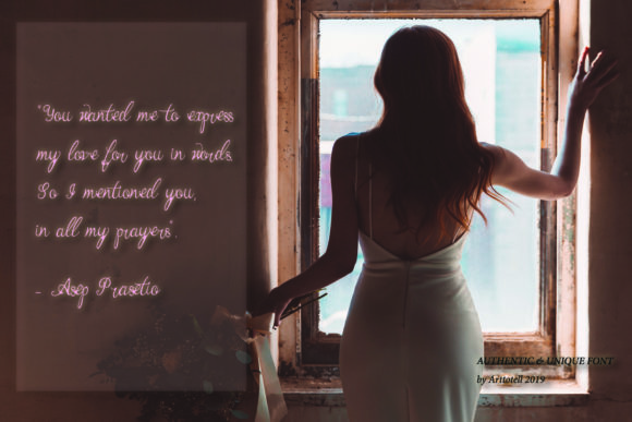 Bernadine Script Font - Preview 4