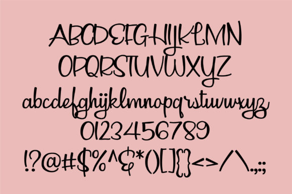Betrothed Font - Preview 3