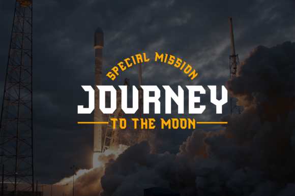 Big Space Font - Preview 1