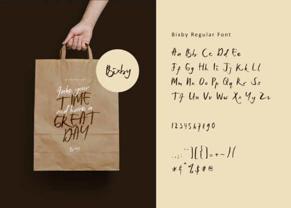 Bixby Font - Preview 1