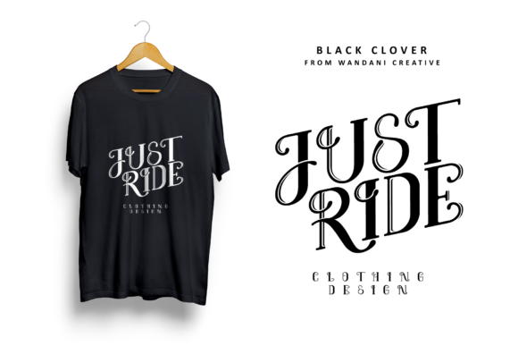 Black Clover Duo Font - Preview 5
