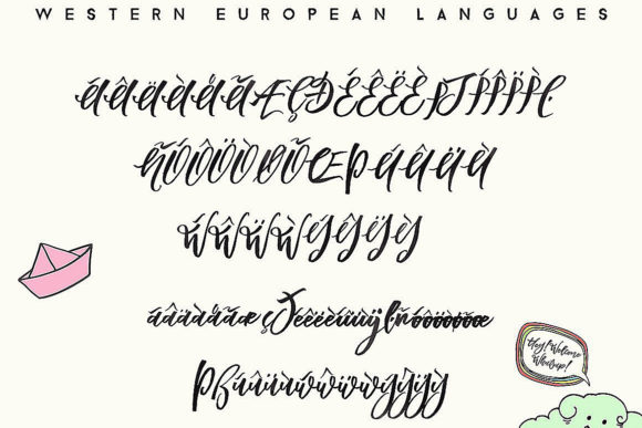 Blomming Font - Preview 4