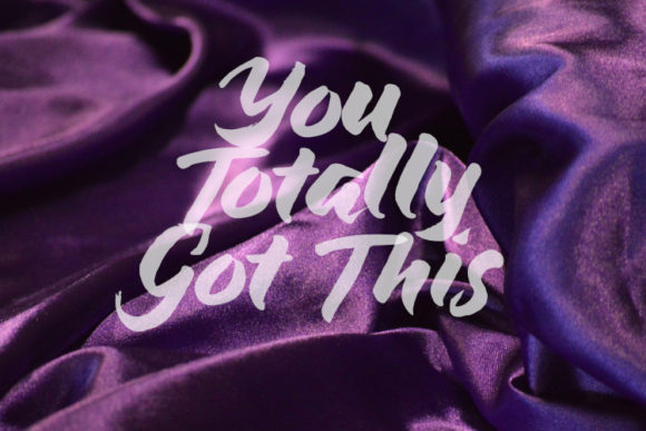 Blue Silky Font - Preview 1