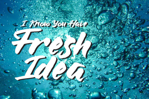 Blue Silky Font - Preview 2
