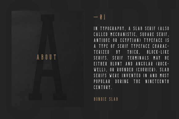 Bondie Font - Preview 2