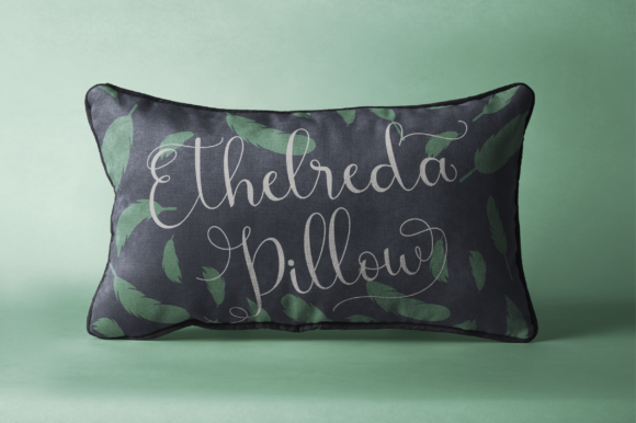 Bougainvillea Script Font PNG with transparent background - Preview 3