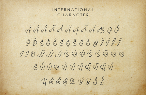 Brithasdine Font - Preview 2