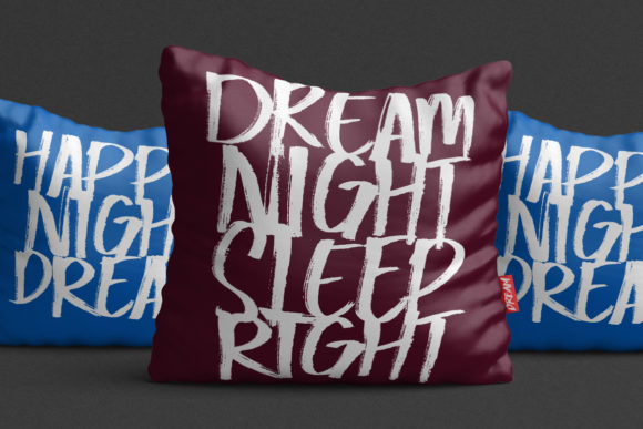 Brush Attack Font - Preview 2