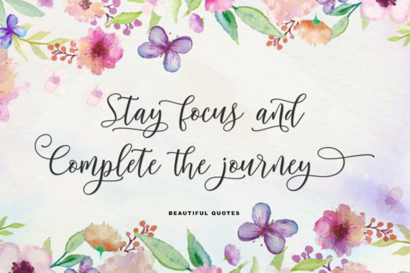 Buttella Script Font - Preview 3