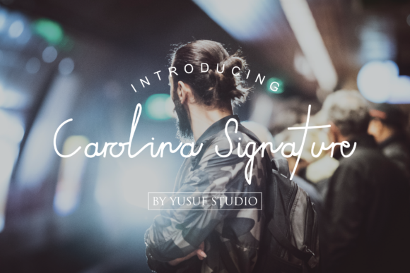 Carolina Signature Font - Preview 5
