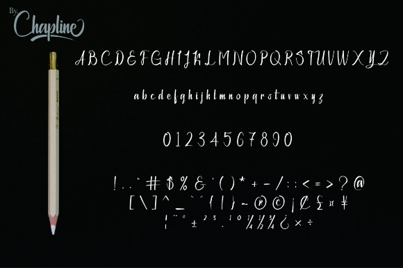 Chapline Font - Preview 6