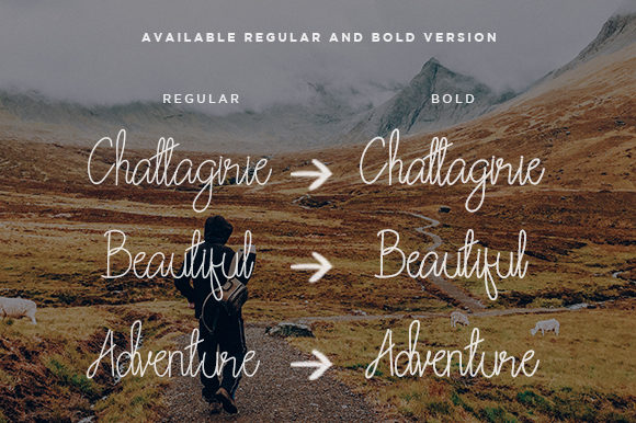 Chattagirie Script Font - Preview 5
