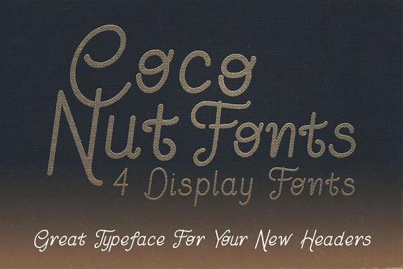 Coconut Family Font font preview - 4