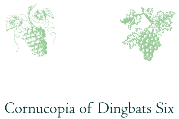 Cornucopia of Dingbats Six Font - Preview 1