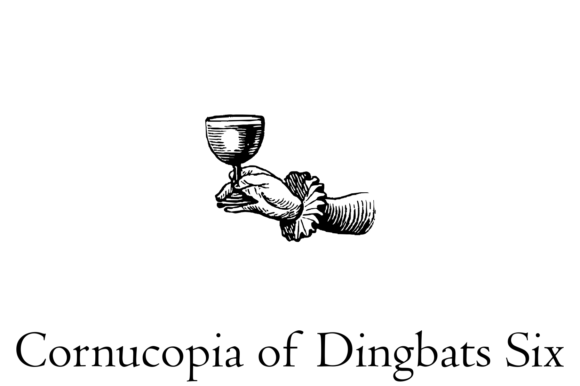 Cornucopia of Dingbats Six Font - Preview 2
