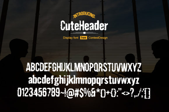 Cute Header Font - Preview 4