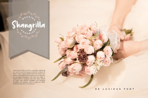 De Luxious Font PNG with transparent background - Preview 5